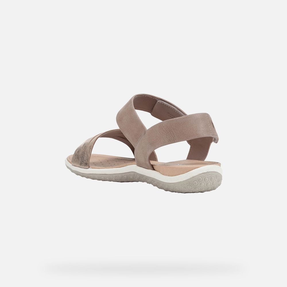 Sandales Geox Vega - Beige - Femme 514673-LUF